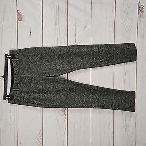 Theory Tweed Wool Blend Skinny Stretch Cropped Pants - Size 0